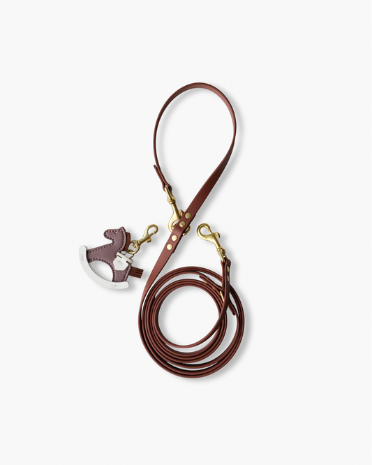 Hands Free Leash Brown