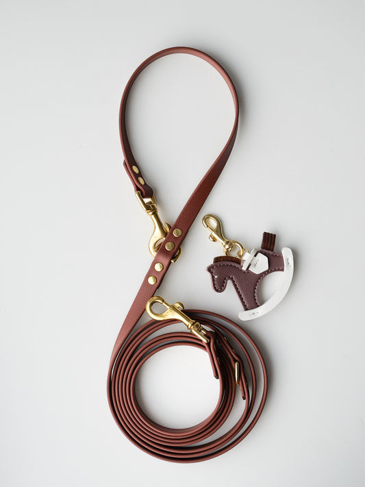 Hands Free Leash Brown