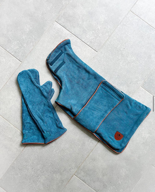 Bathrobe: Blue