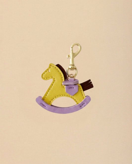Horse Charm Yellow