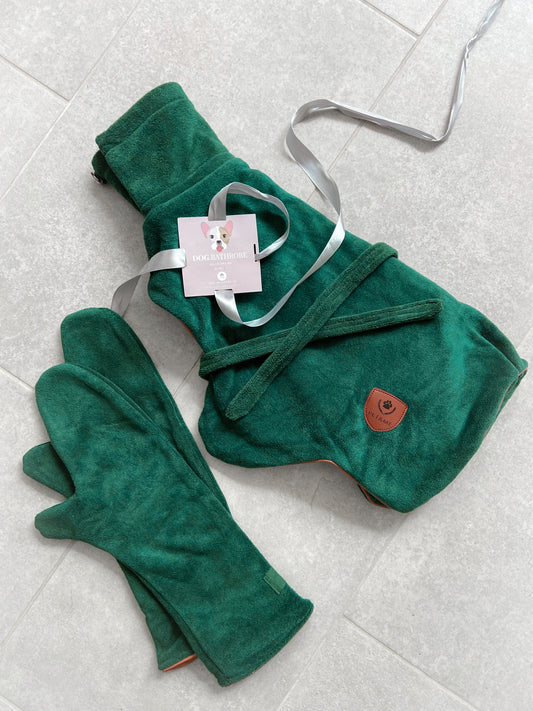 Bathrobe: Emerald Green