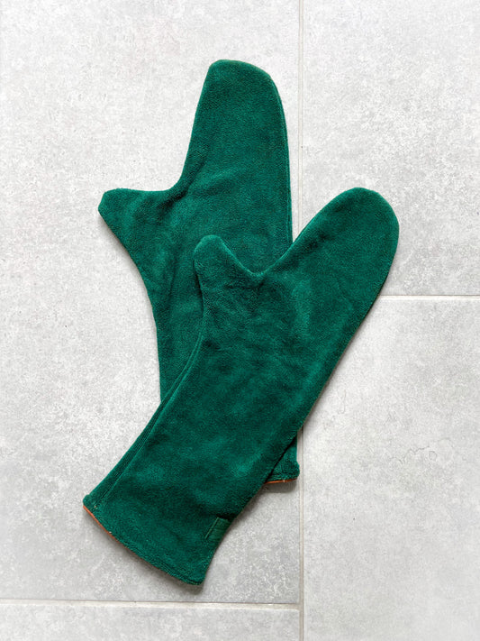 Quick Drying Gloves: Emerald Green