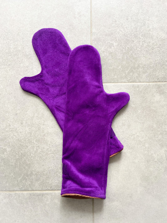 Quick Drying Gloves: Purple